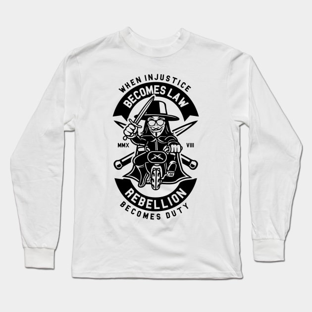 Here Come the Rebels! Long Sleeve T-Shirt by Superfunky